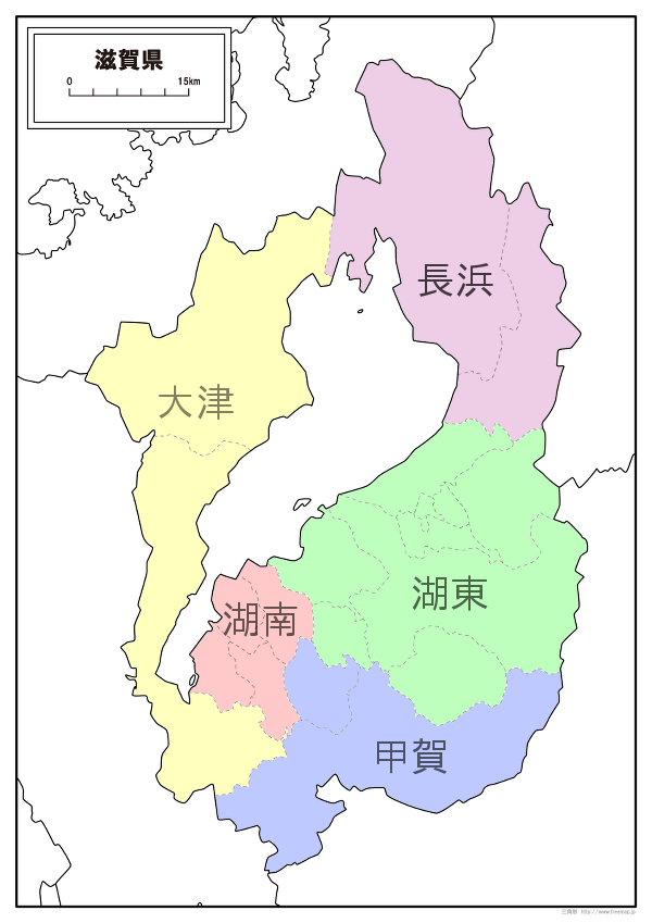 shiga map